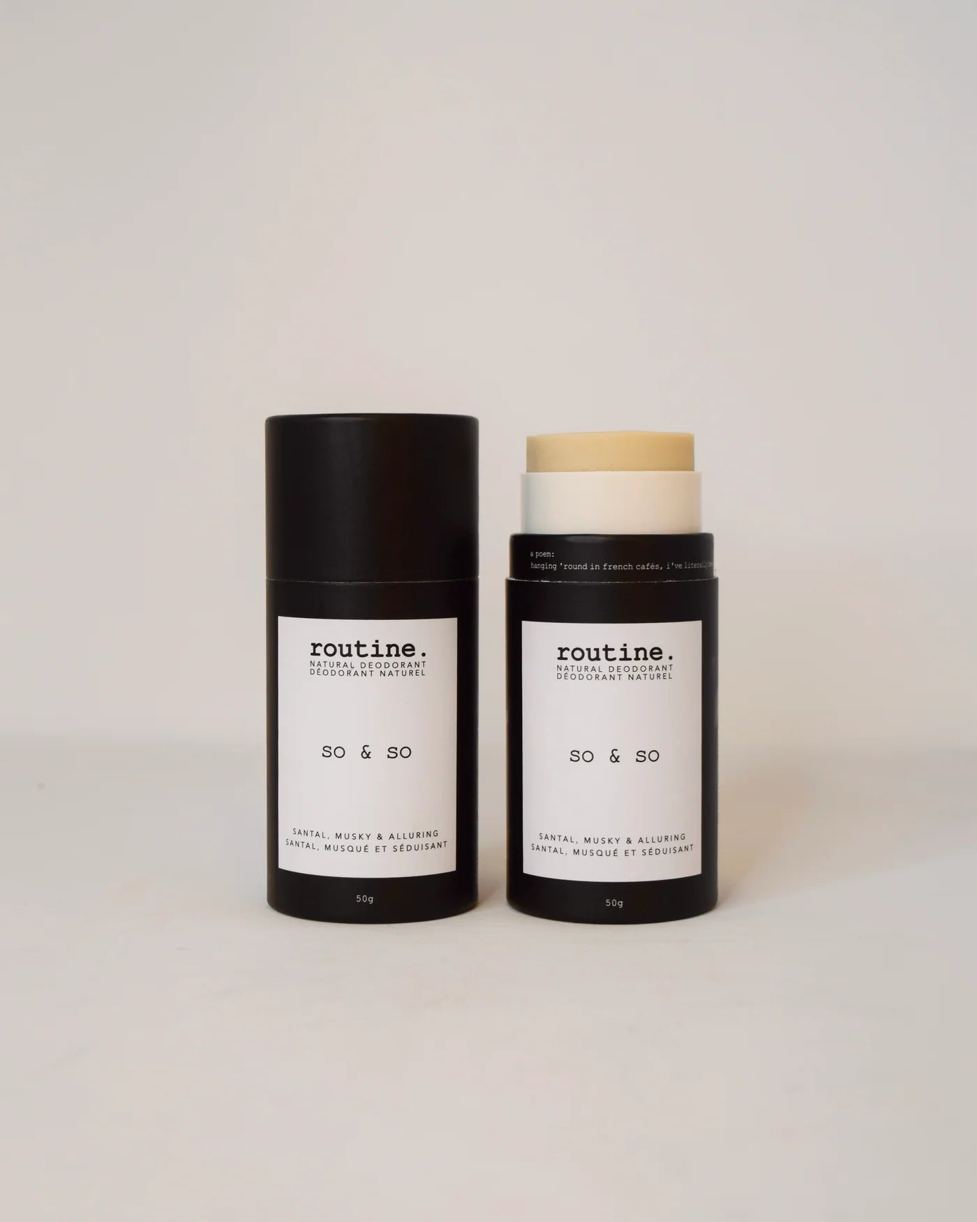 So & So 50g deodorant stick