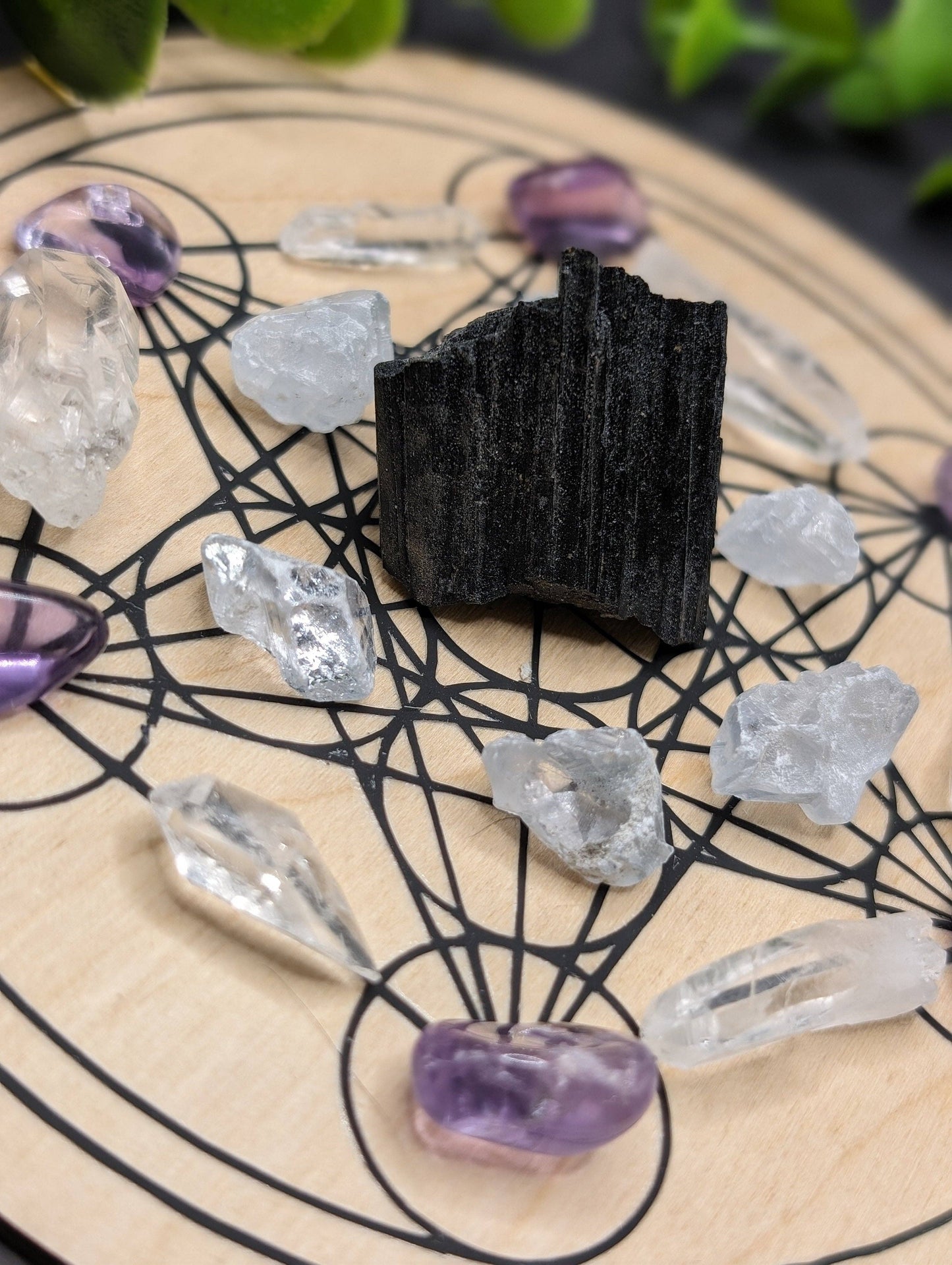 Spiritual Connection Crystal Grid Kit
