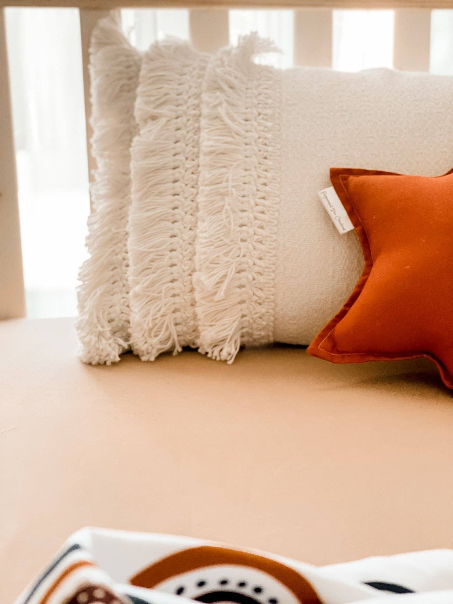 Camel Fitted Crib Sheet