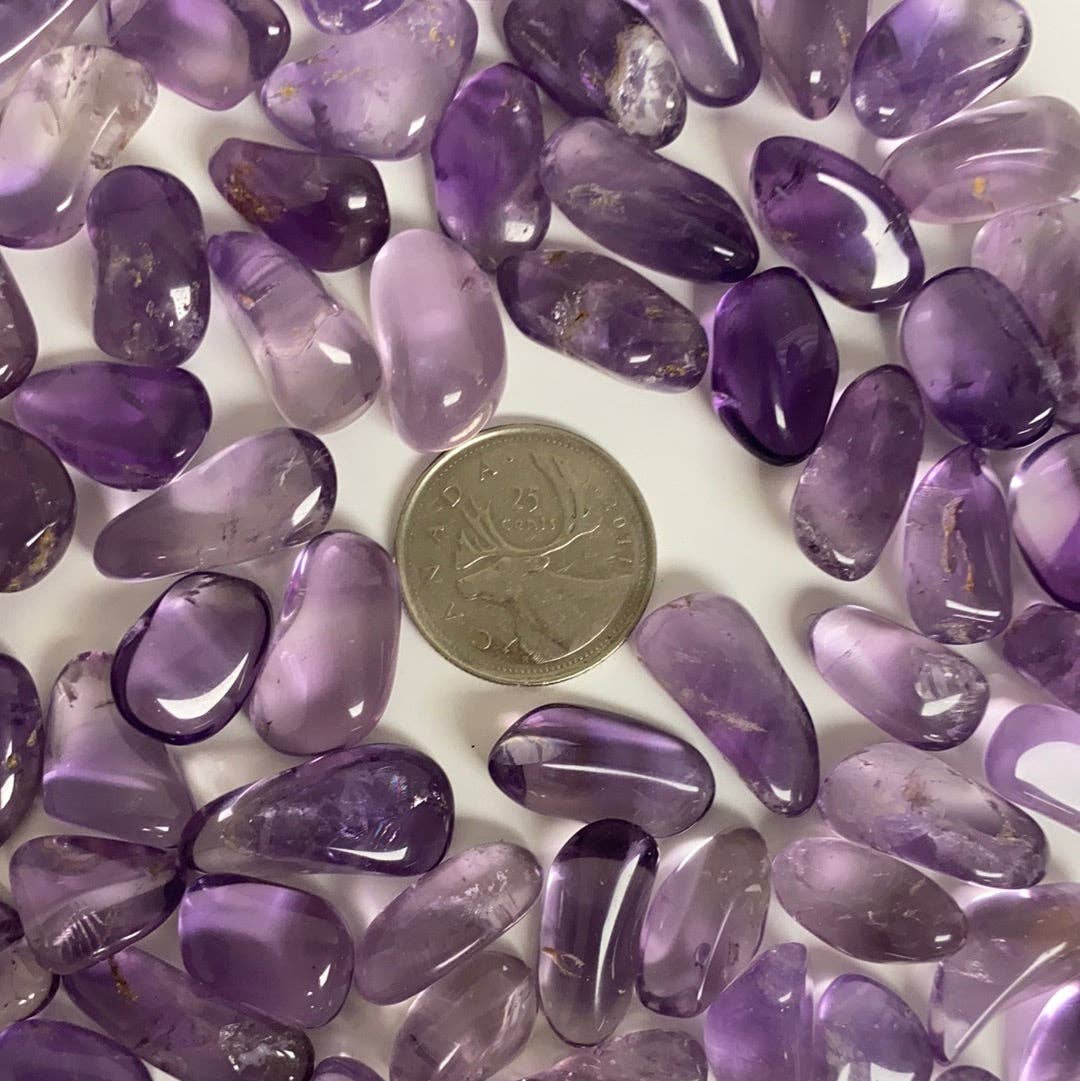 High Quality Amethyst Tumbled (S) Crystal
