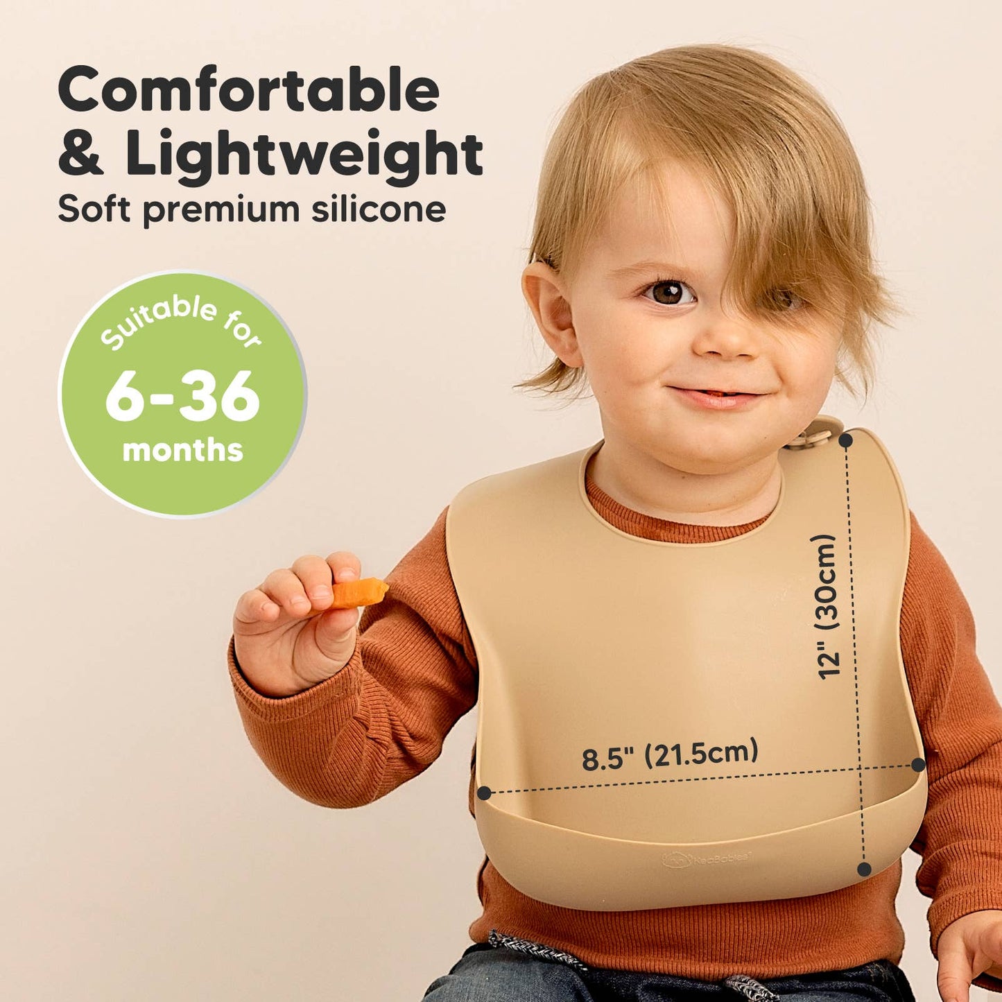 2-Pack Prep Silicone Bibs