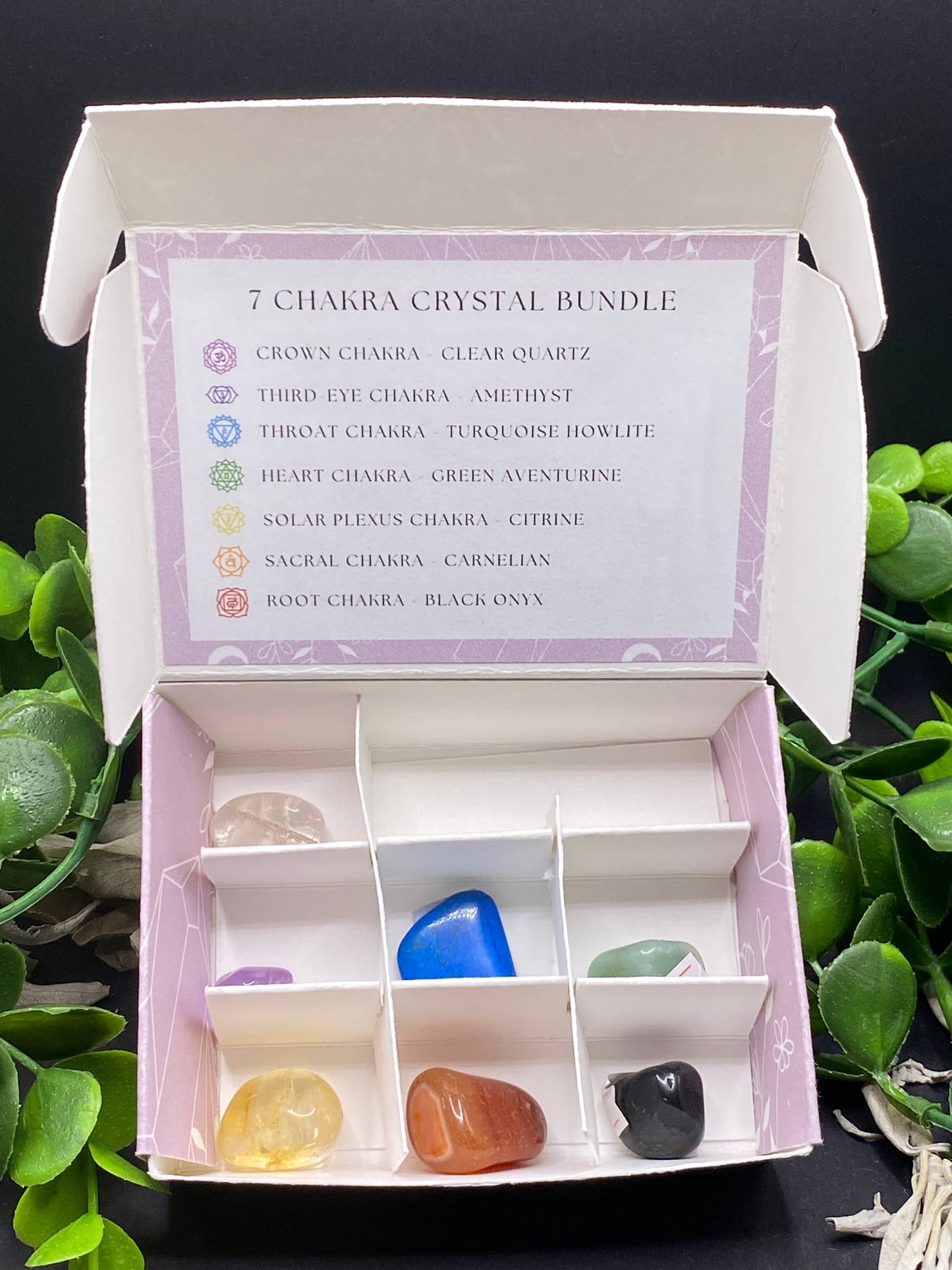 7 Chakra Tumbled Stone Bundle