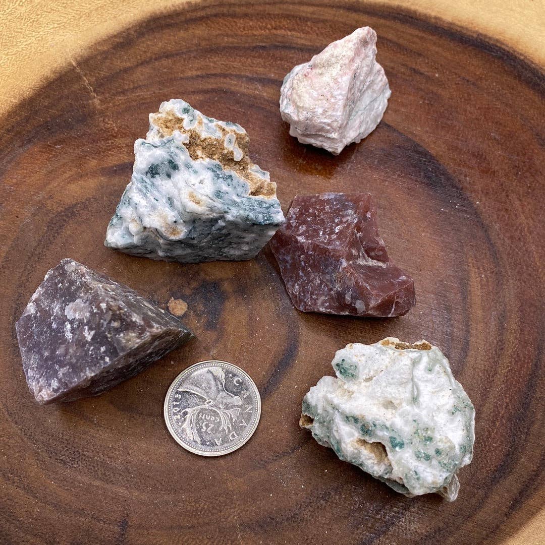 Tree Agate Rough Cut Crystal