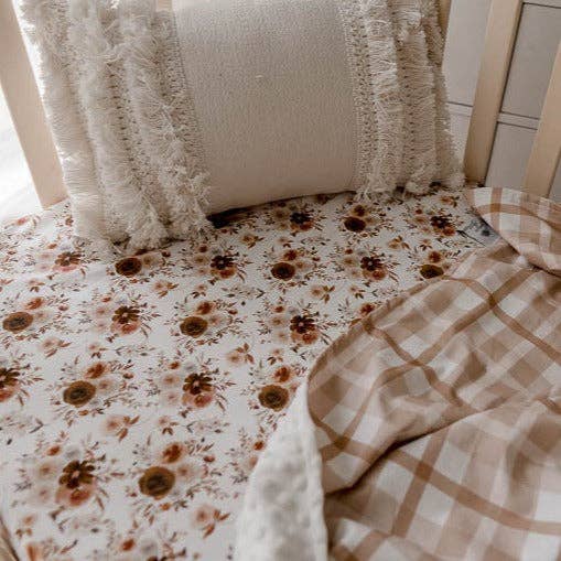 Willow Fitted Crib Sheet