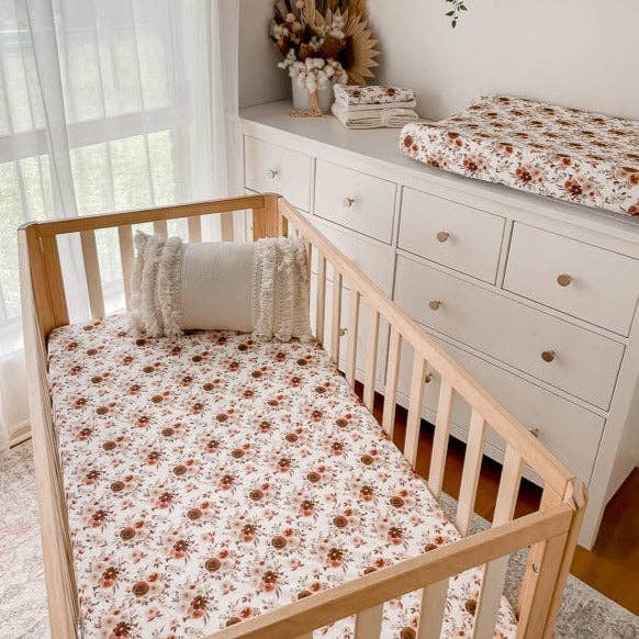 Willow Fitted Crib Sheet