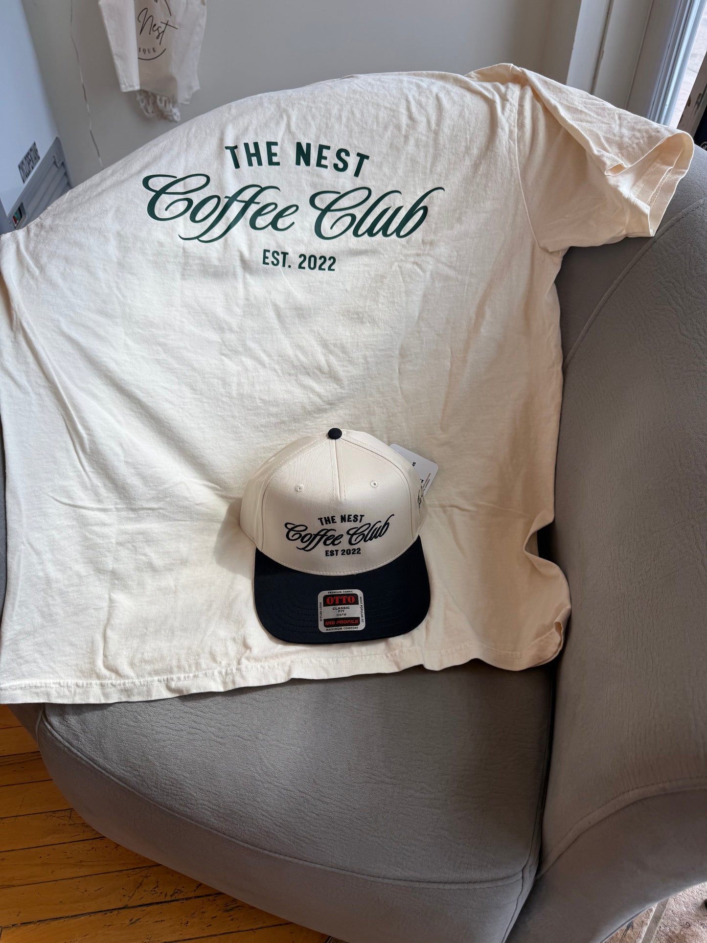 The Nest Coffee Club tshirt