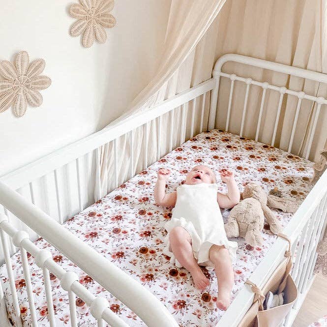 Willow Fitted Crib Sheet