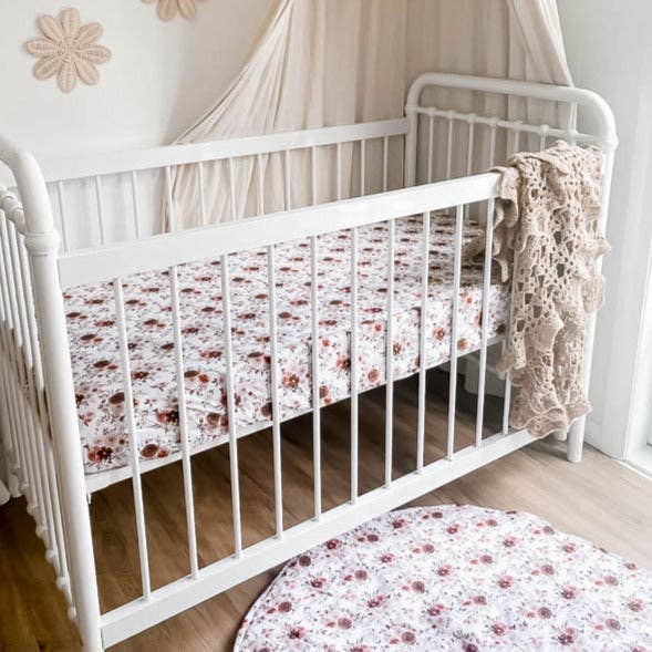 Willow Fitted Crib Sheet