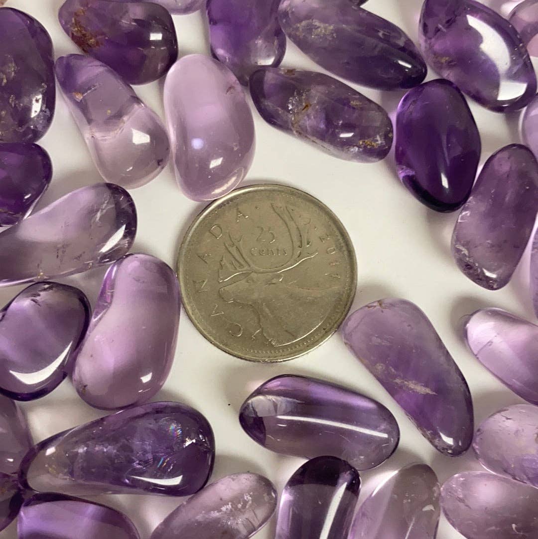 High Quality Amethyst Tumbled (S) Crystal