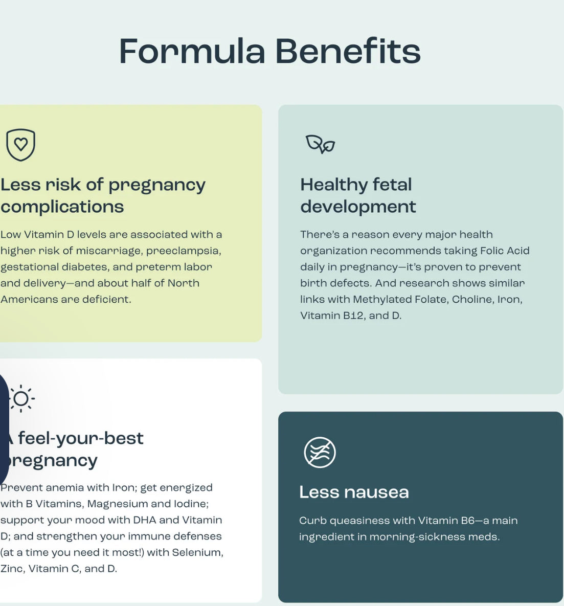 Prenatal Essentials for Females