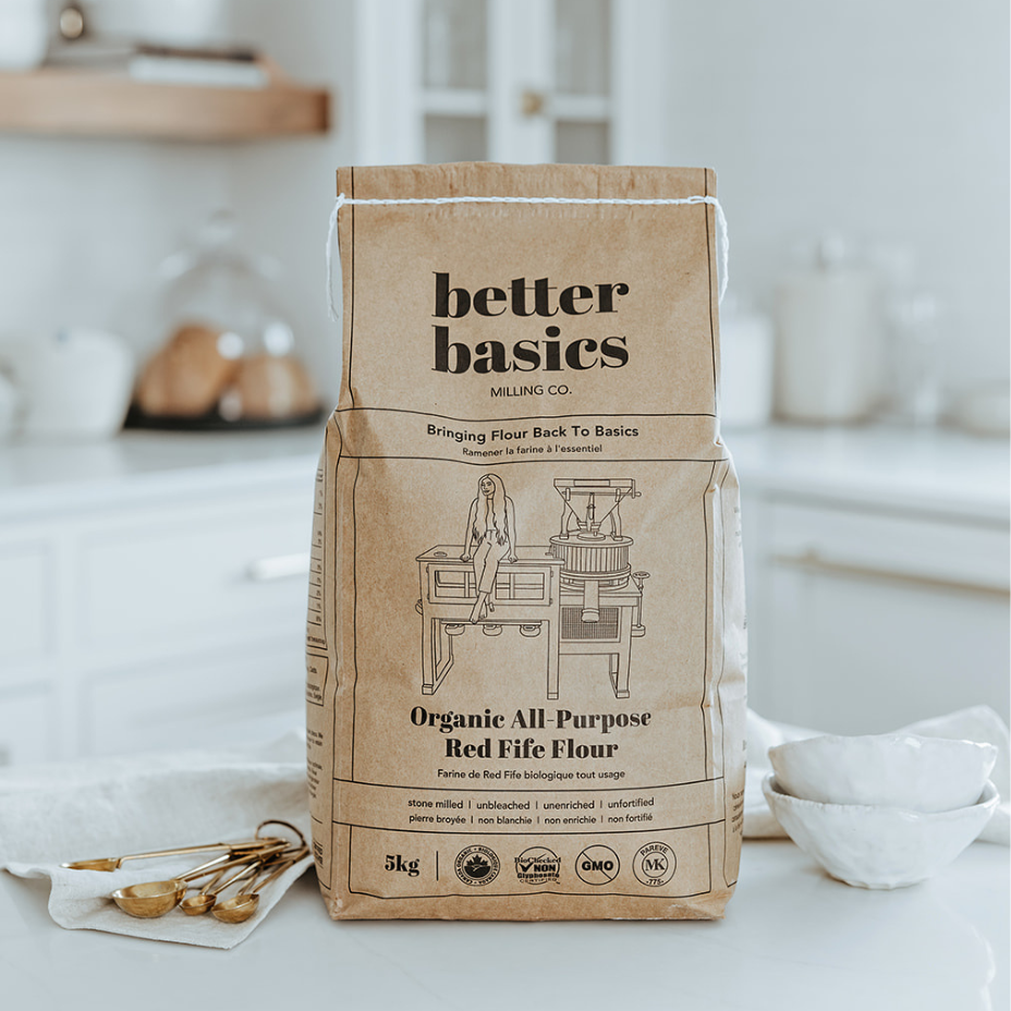 Better Basics Milling - Organic All-Purpose Red Fife Flour