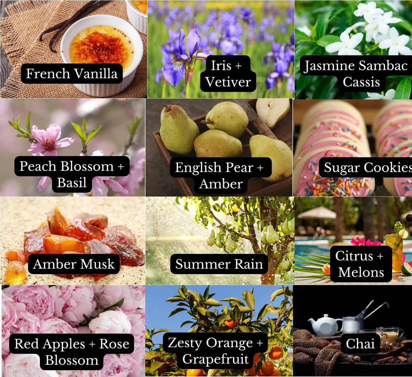 Amethyst Crystals | Cashmere & Almond Crème | Car Diffuser