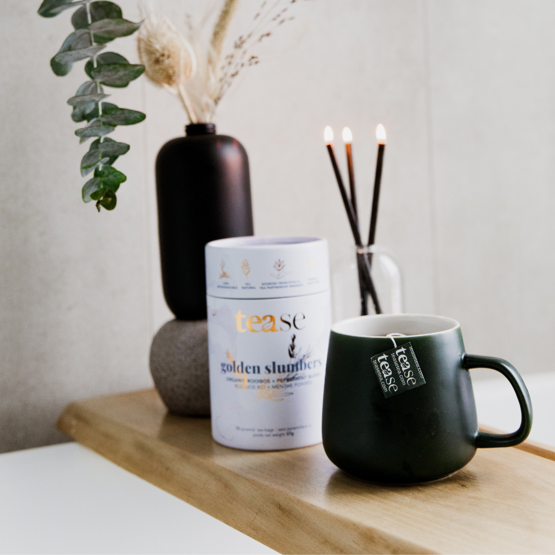 Golden Slumbers Valerian Root Adaptogen Tea Blend