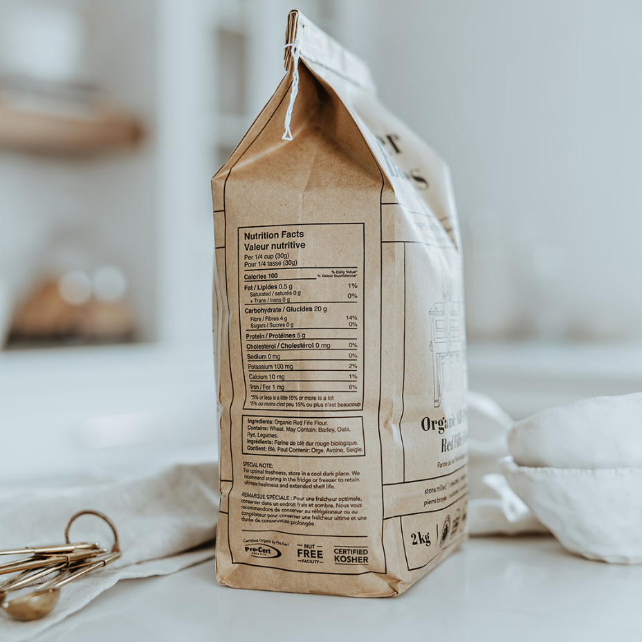 Better Basics Milling - Organic All-Purpose Red Fife Flour
