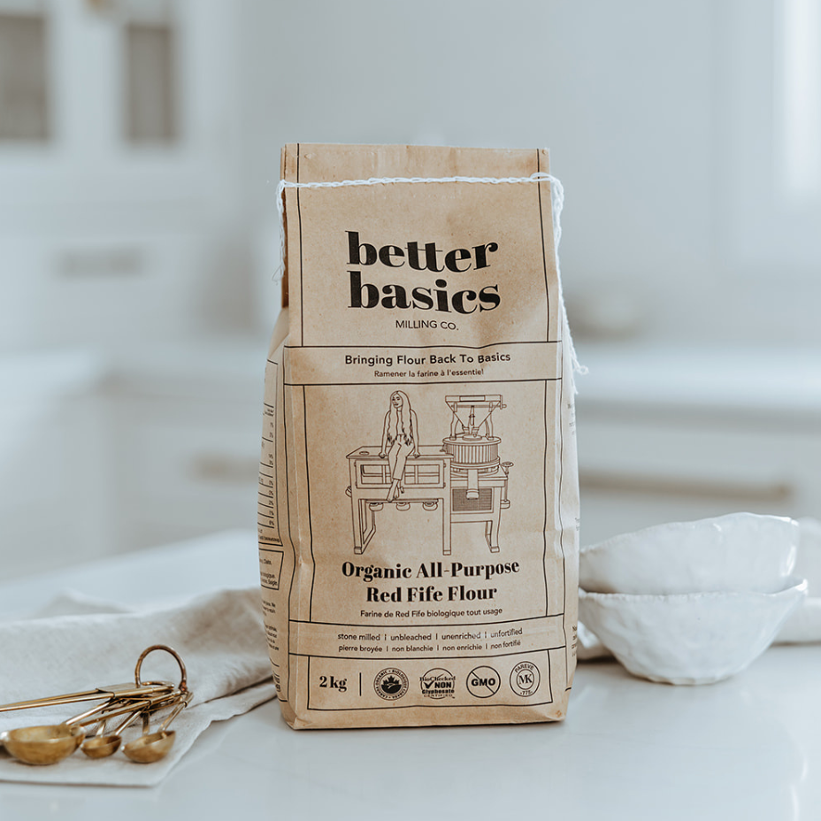 Better Basics Milling - Organic All-Purpose Red Fife Flour
