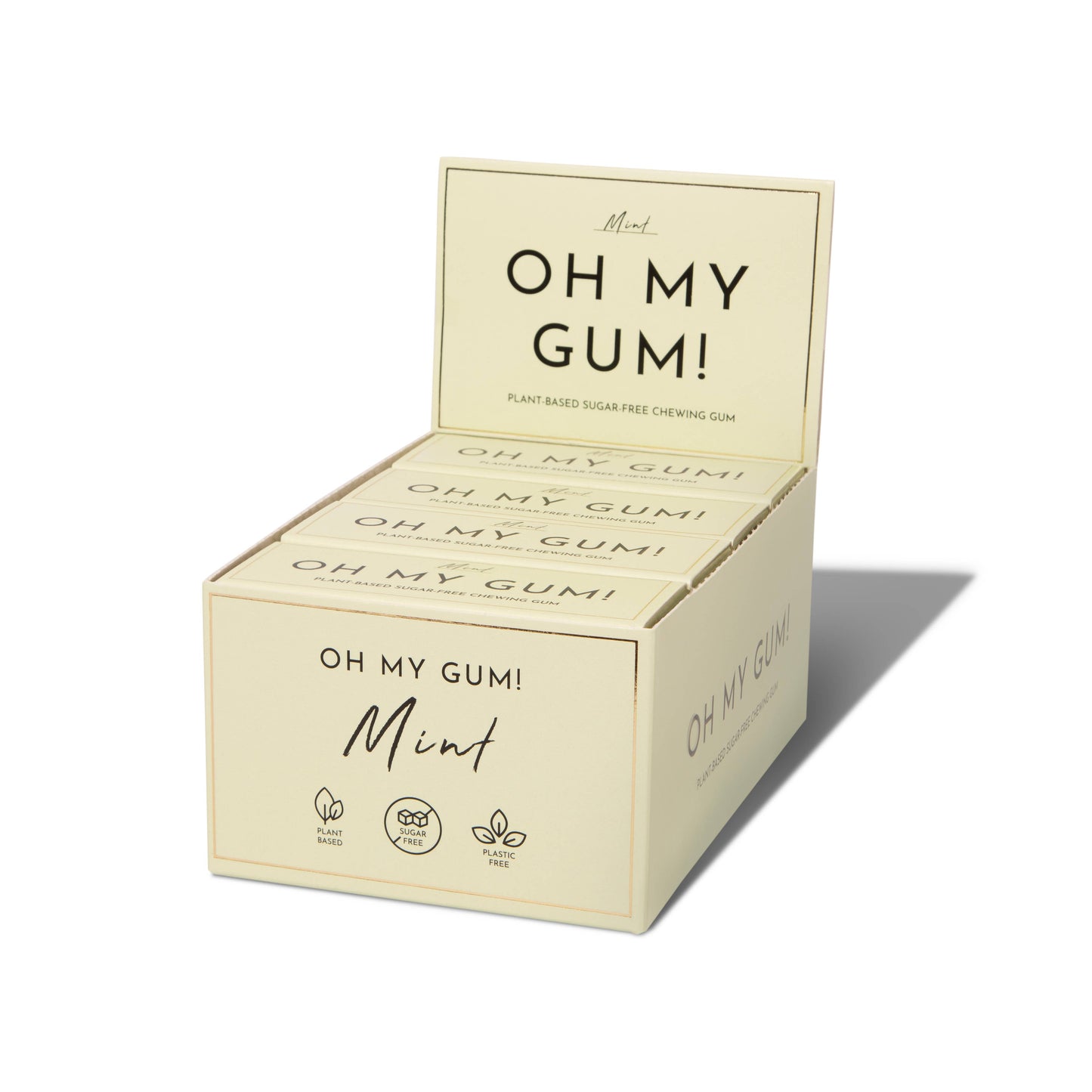 OH MY GUM! - OH MY GUM! - MINT CHEWING GUM - PLANT-BASED SUGAR-FREE
