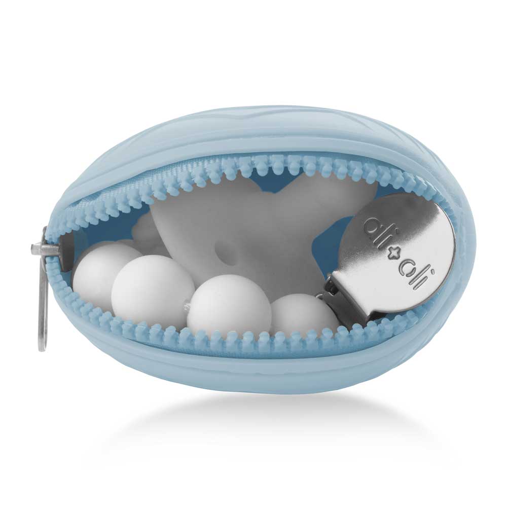 Dream Blue Pacifier Holder Case
