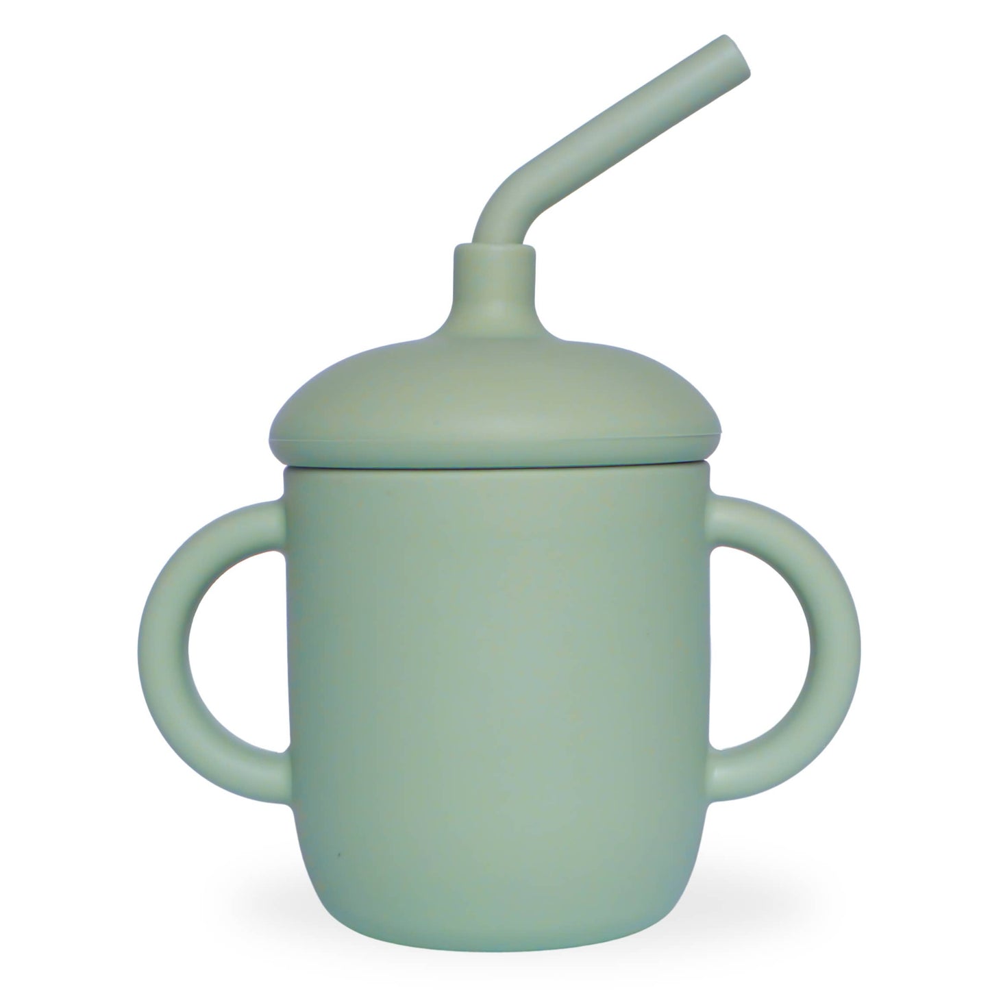 Baby Bliss - Sippy Cup with Straw, Spill-Proof & Anti-Stain - Sage