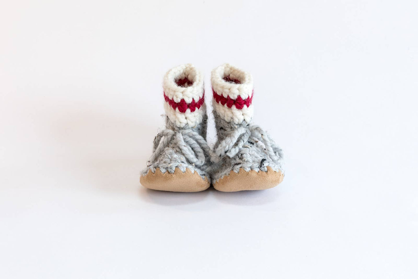 Lumberjacks Handmade Wool Booties