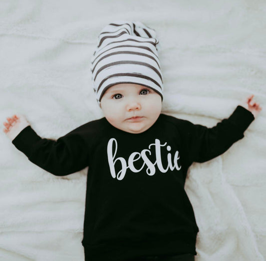 Bestie Crewneck Baby Toddler (2 colors)