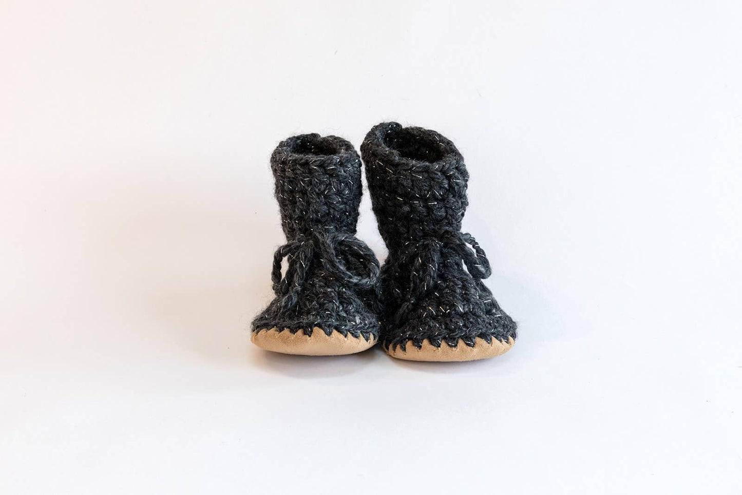 Night Sky Handmade Wool Booties