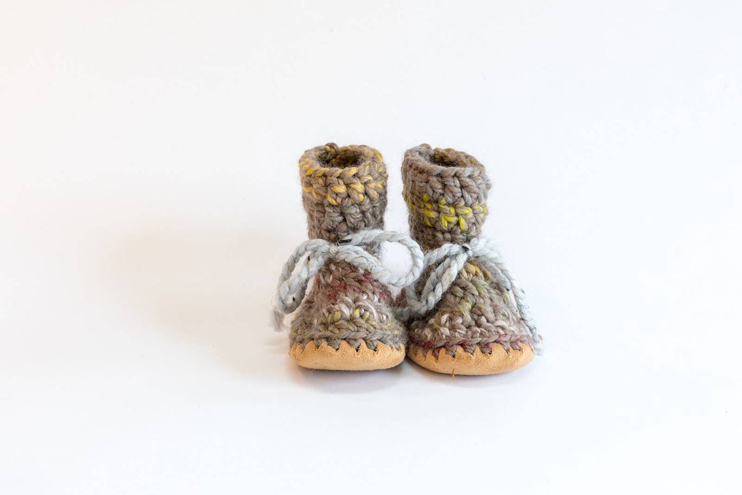 Narwhal Handmade Wool Booties