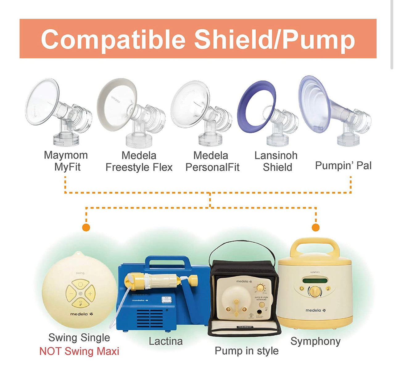Maymom MyFit Narrow Neck Base Connectors