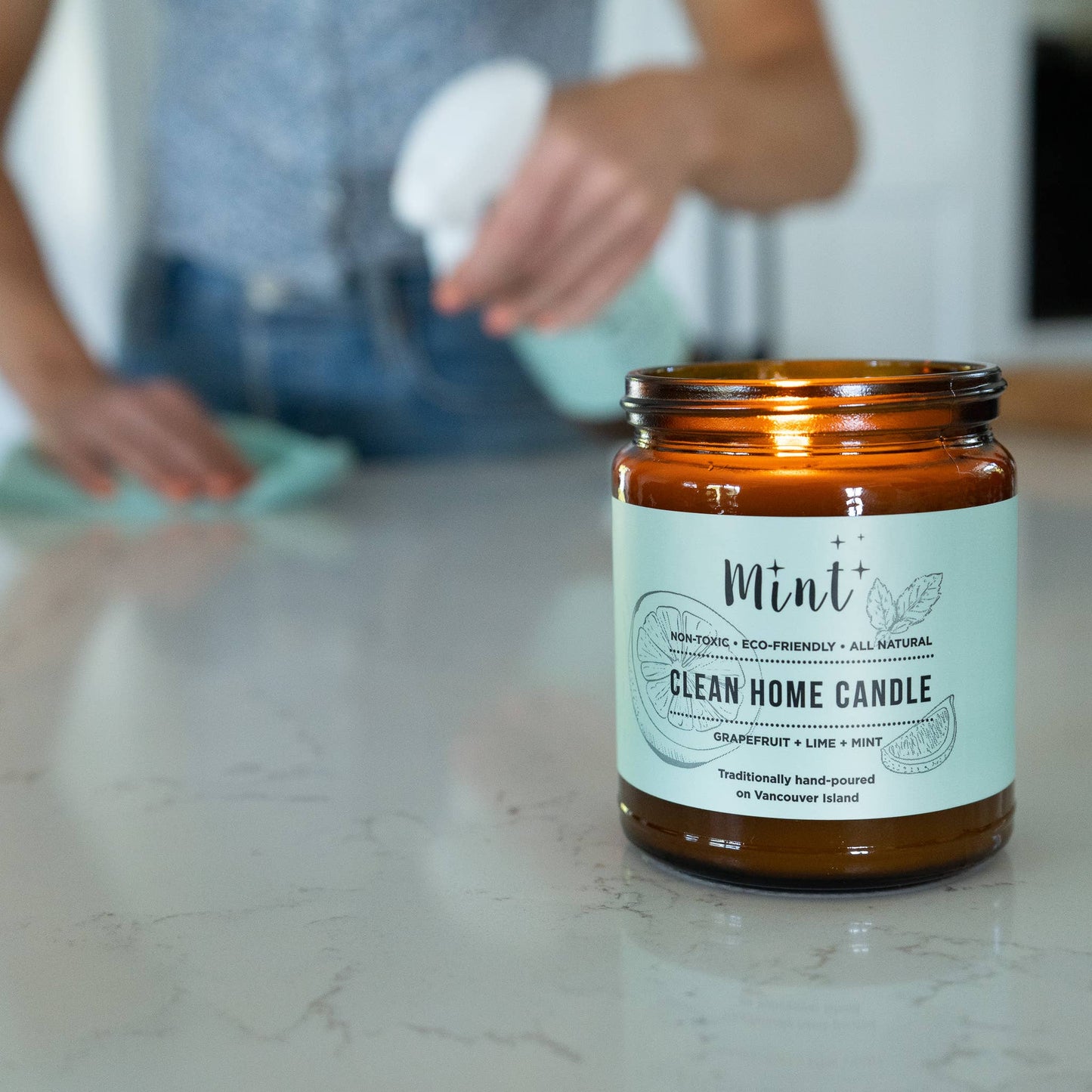 Mint Cleaning - Clean Home Candle