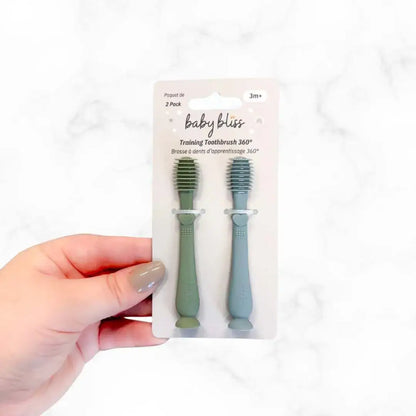 Baby Bliss - Baby Training Toothbrush 360° - Lavender/Cream