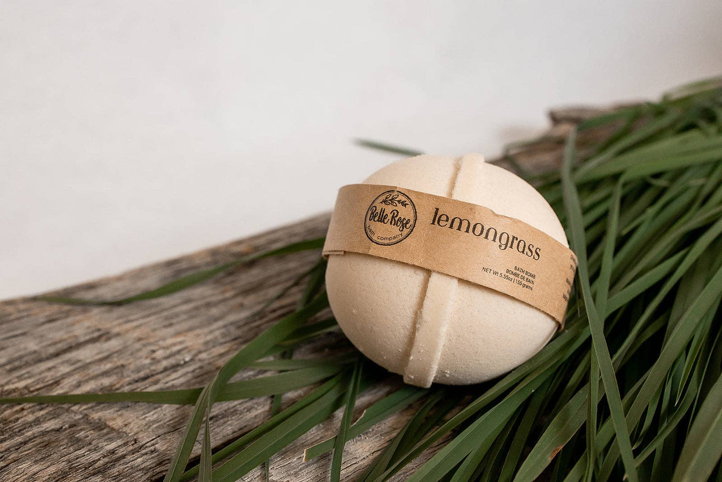 BelleRose Bath Company - Lemongrass Bath Bomb