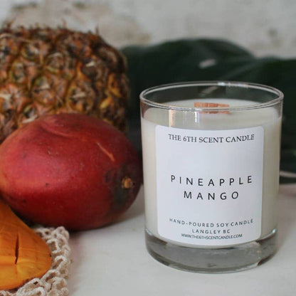 The 6th Scent Candle - Pineapple Mango Soy Candle