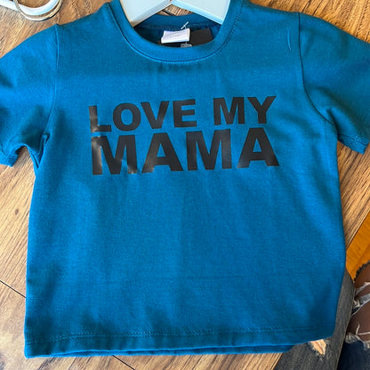 Love My Mama Tee Baby/Toddler Moroccan