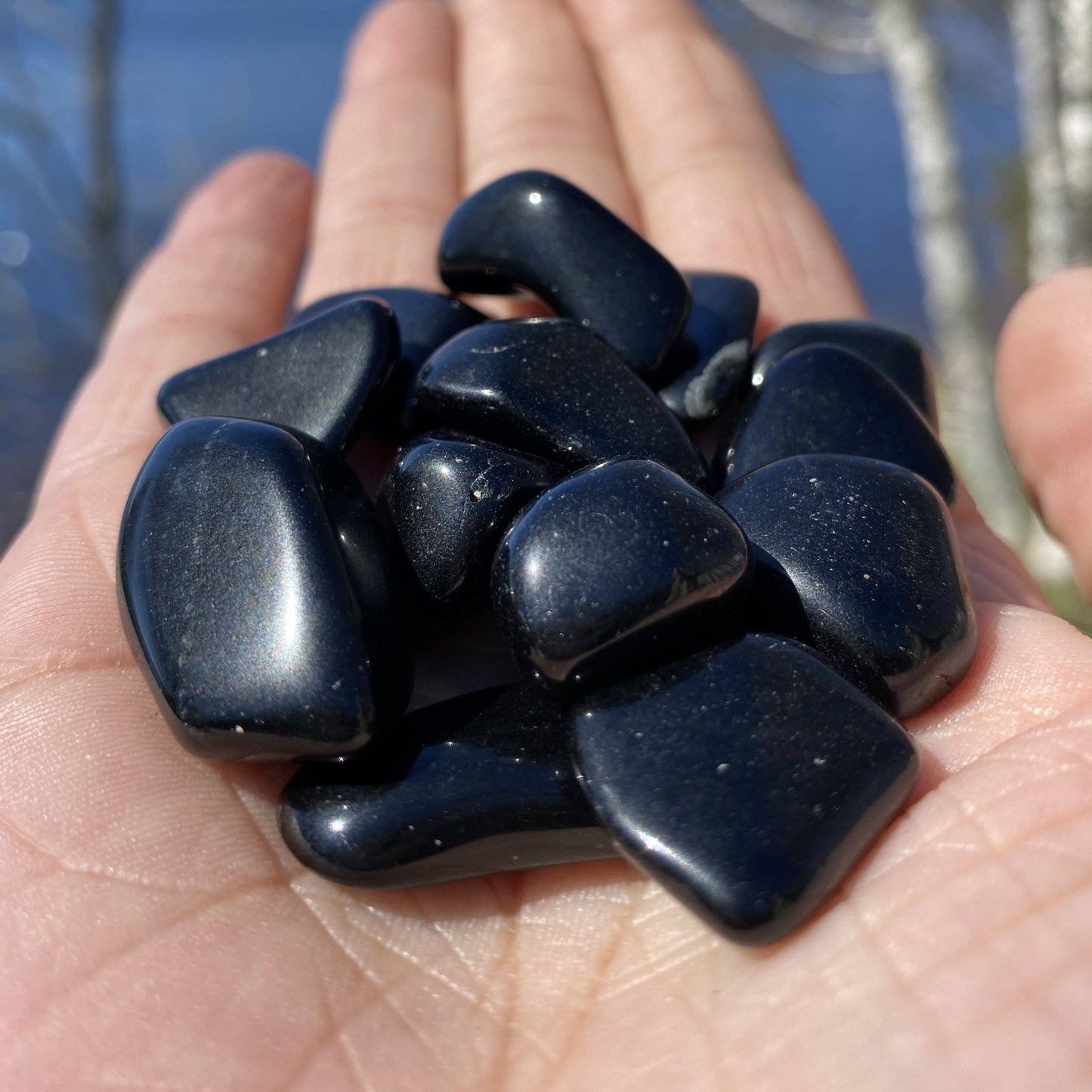 Tumbled Black Obsidian Healing Crystal