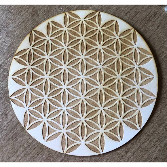 Flower of Life Inverted Crystal Grid