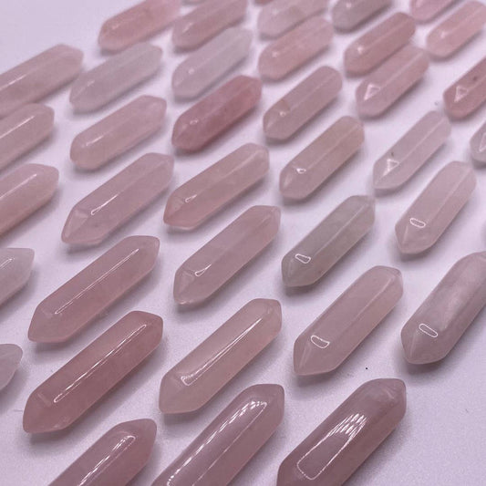 Rose Quartz Double Points