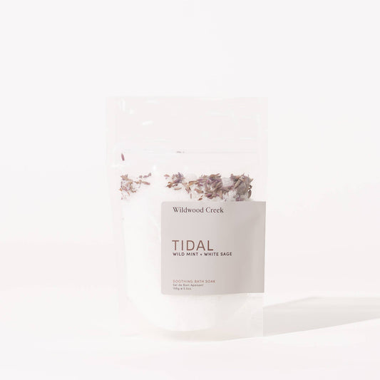 Tidal Relaxing Mini Natural Spa Bath Soak | Vegan, Organic
