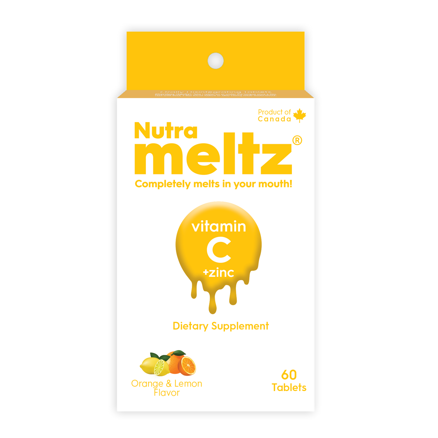 NUTRAMELTZ, INC - Vitamin C + Zinc