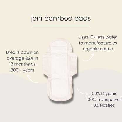 Organic Bamboo Super Pads