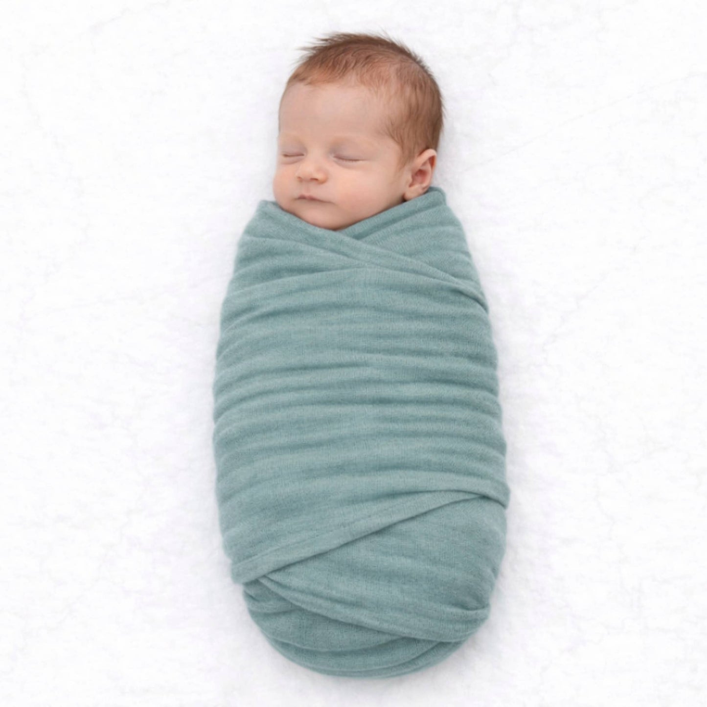 Baby Bliss - Bamboo Muslin Swaddle Blanket - Slate Blue