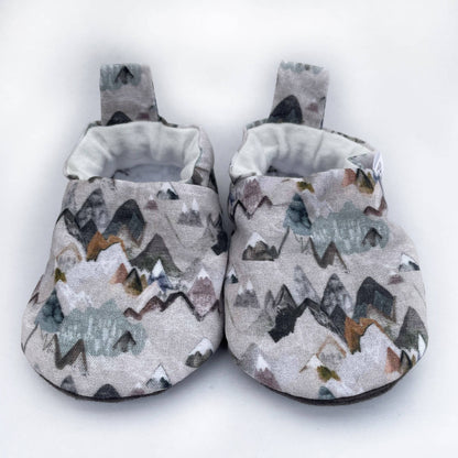 Earthy Mountain Baby Shoes (0-3m)