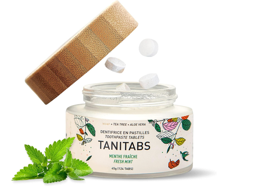 Fresh Mint - Solid Toothpaste Tabs - 2-month supply 