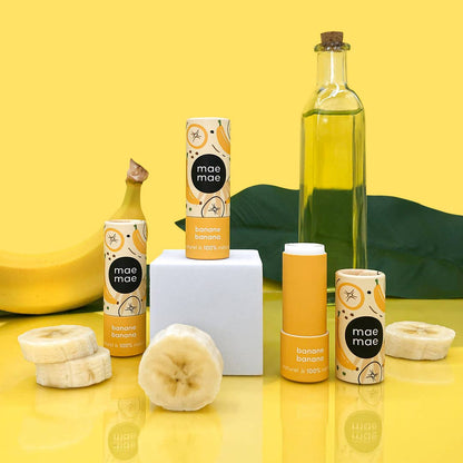 Maemae Natural Products - Banana Natural Lip Balm