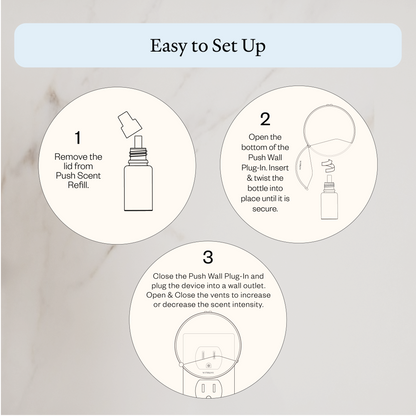 Zest for Life Push Scent Refill