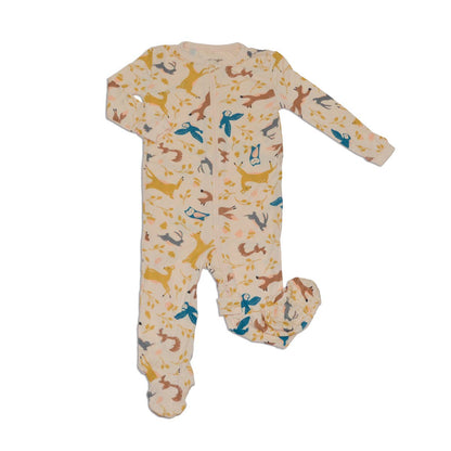 Bamboo Zip Up Footed Sleeper