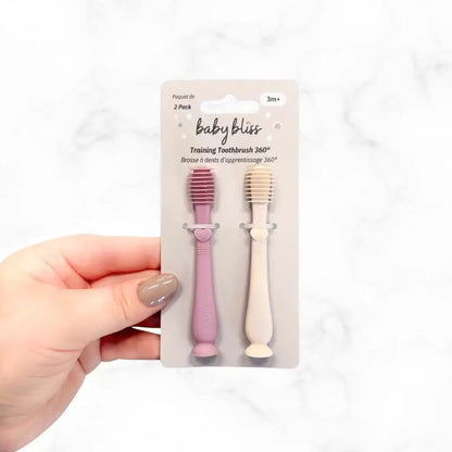 Baby Bliss - Baby Training Toothbrush 360° - Lavender/Cream