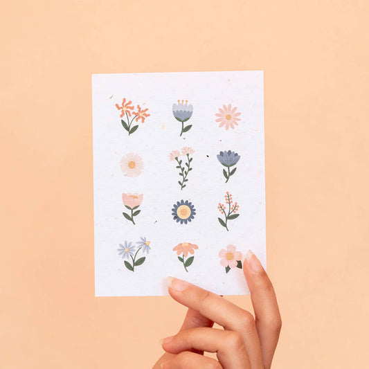 BKIND - Plantable Card - Flowers