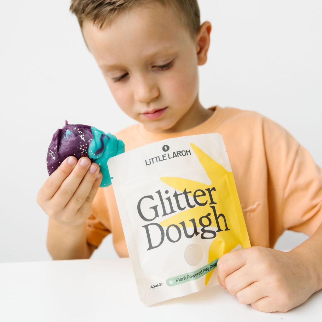 Glitter Natural Play Dough