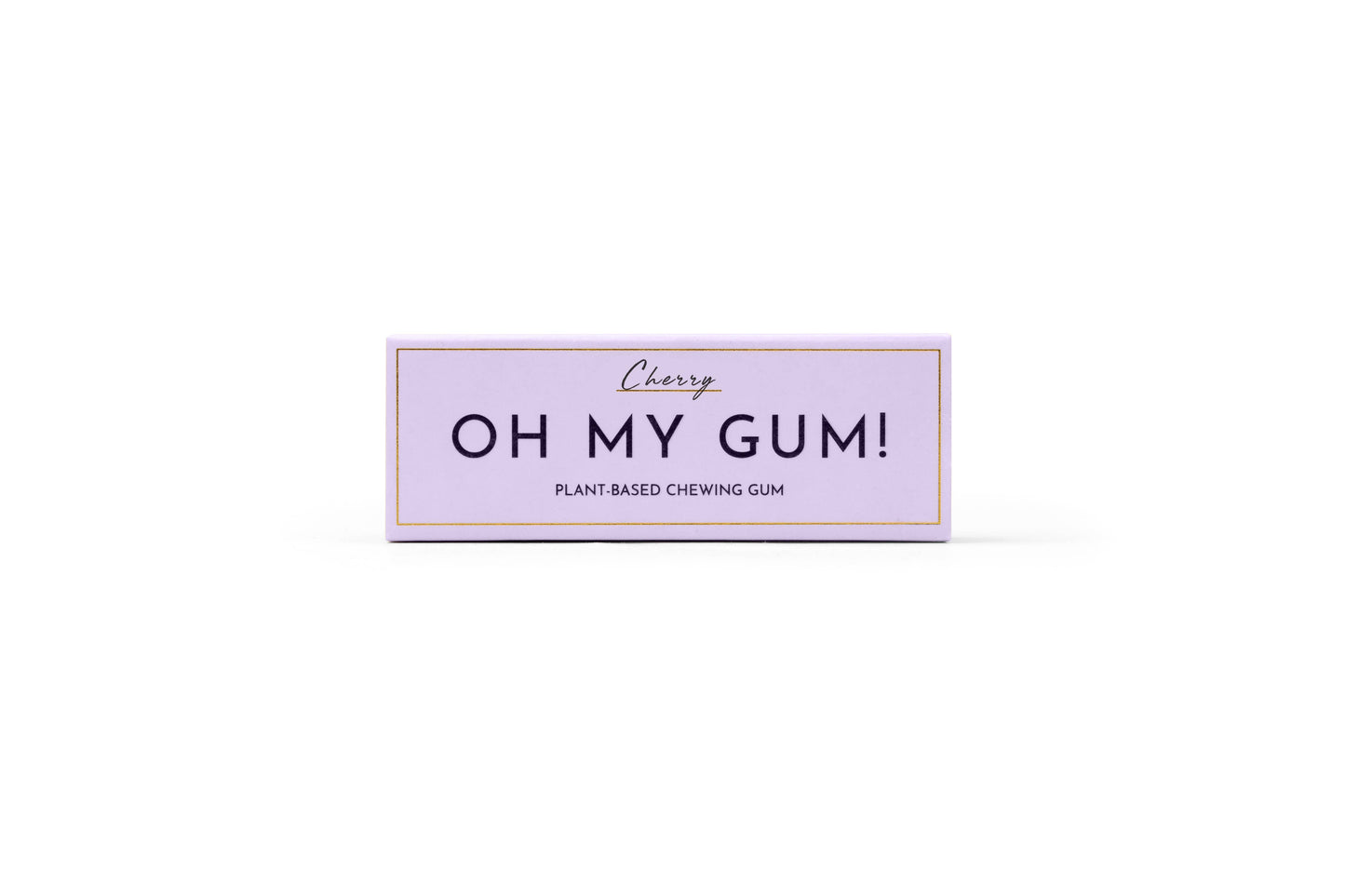 OH MY GUM! - Cherry Chewing Gum - Plastic-free | Sugar-free | Plant-based