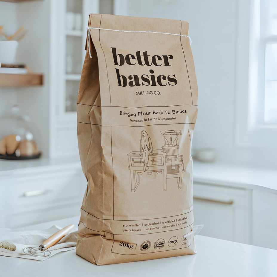 Better Basics Milling - Organic Whole Grain Wheat Flour