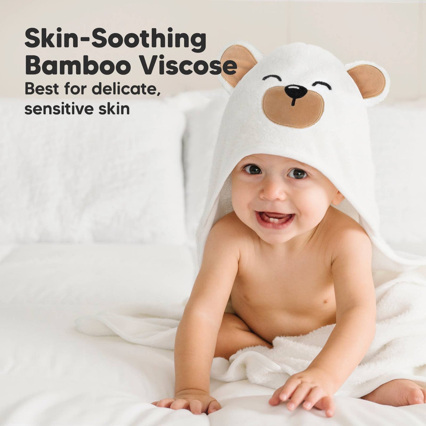 KeaBabies - KeaBabies Cuddle Baby Hooded Towel